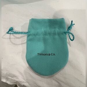 Tiffany and co empty pouch